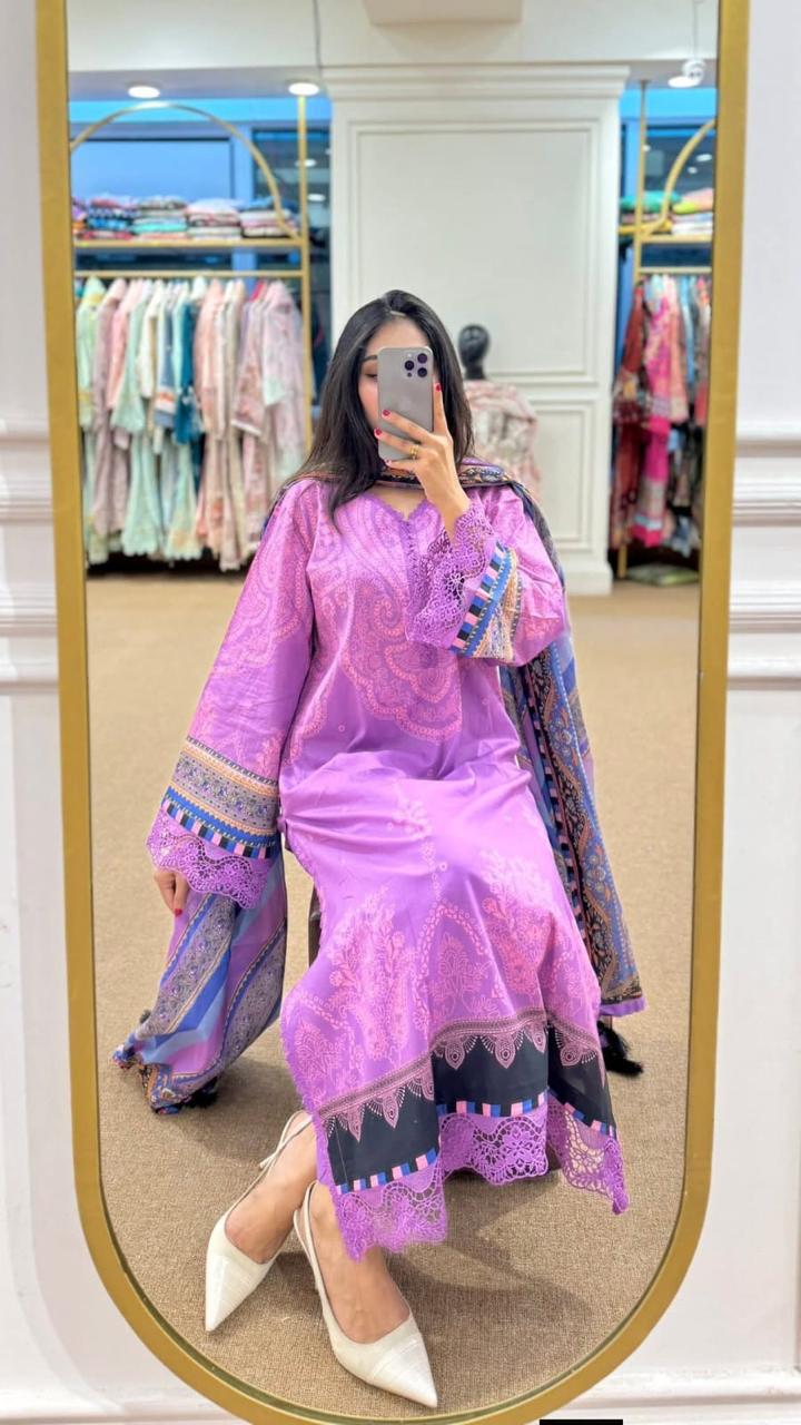 Digital Print Three Piece