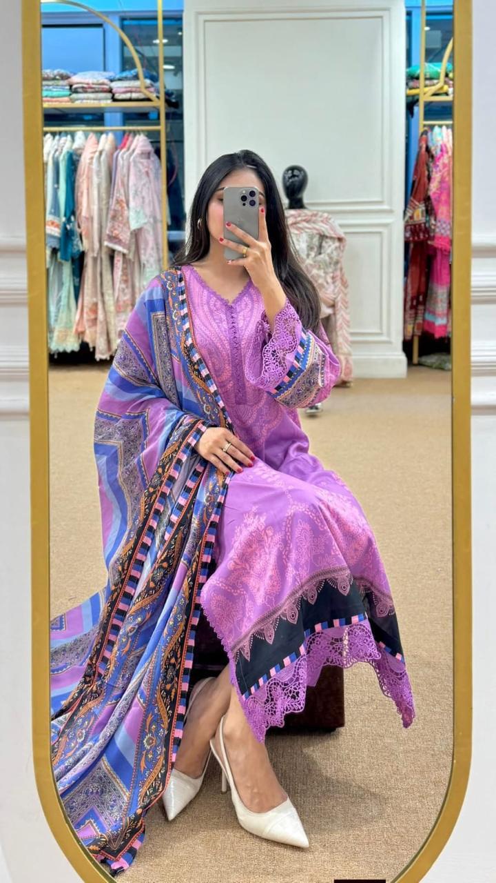 Digital Print Three Piece