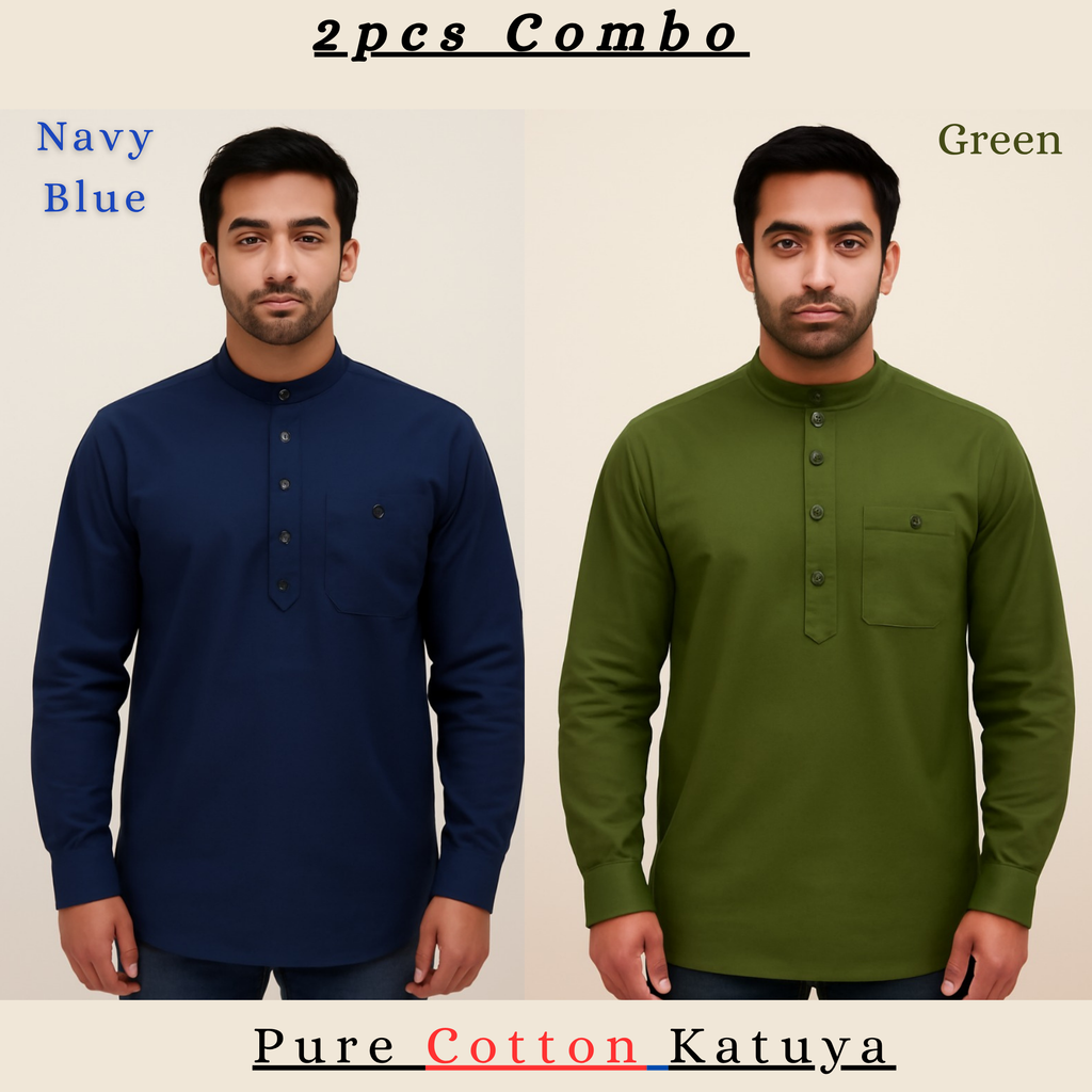Shy Looks Pure Cotton Combo Katuya for Men's