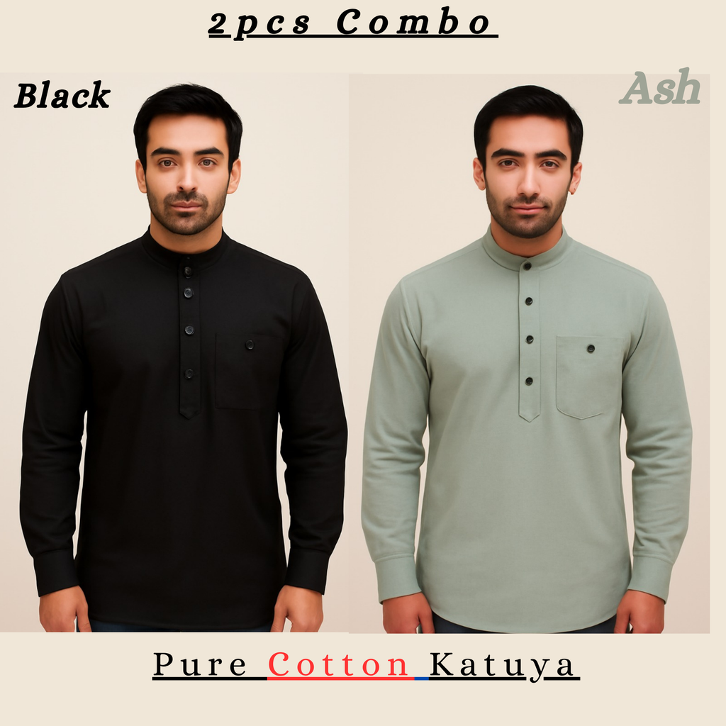Shy Looks Pure Cotton Combo Katuya for Men's